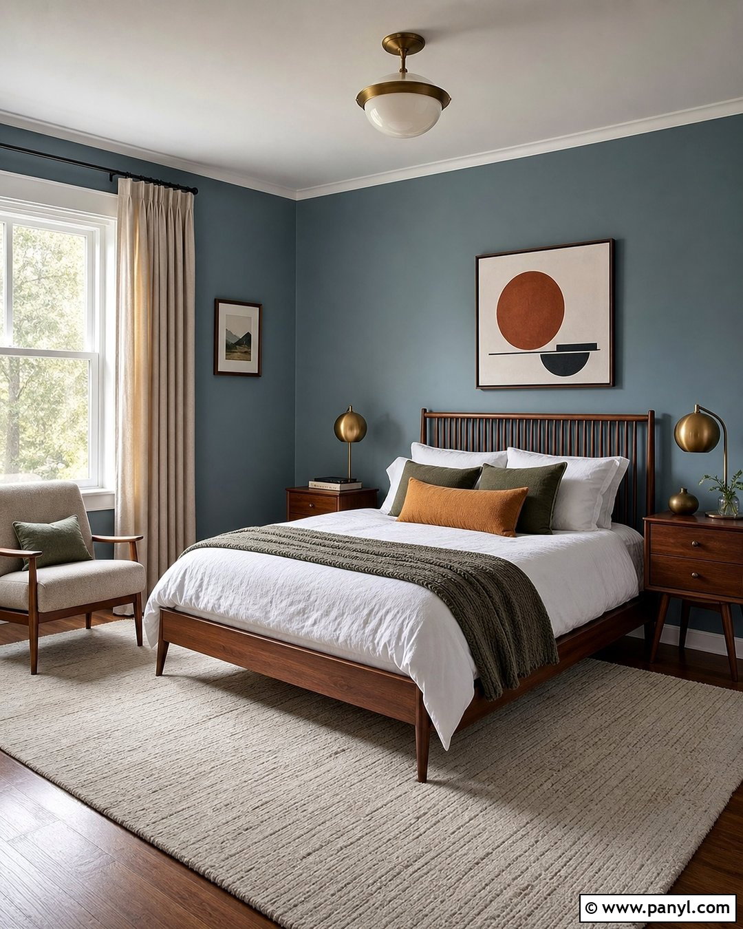 Cadet Blue Bedroom - 30 blue wall colors bedroom ideas