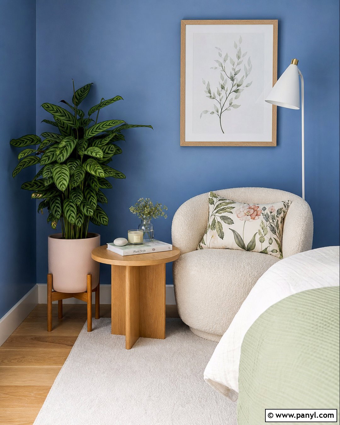 20 Green Plant Against Blue Wall Ideas: Fresh Botanical Decor Tips