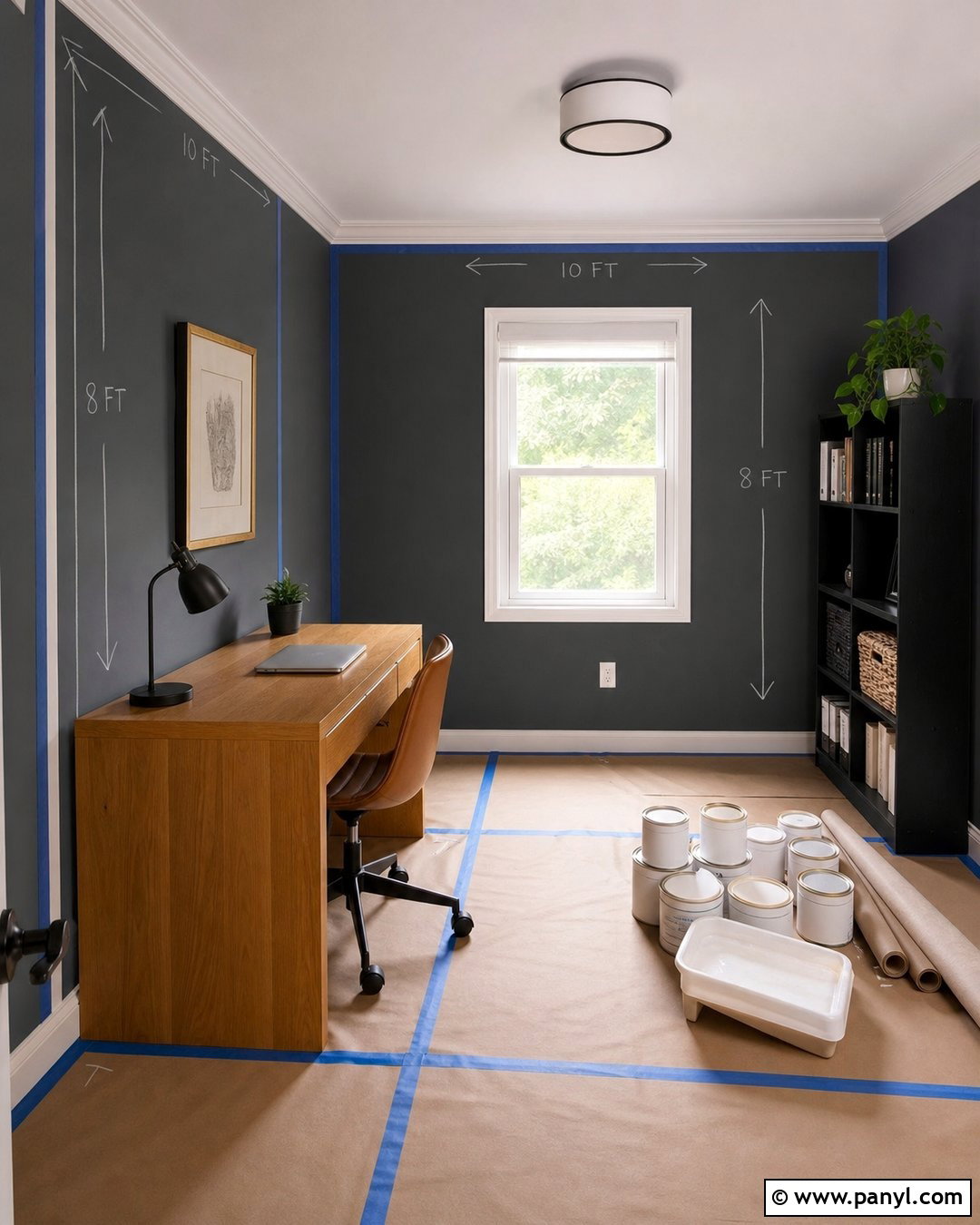 Calculate Paint and Primer - 20 How To Paint Over Dark Walls