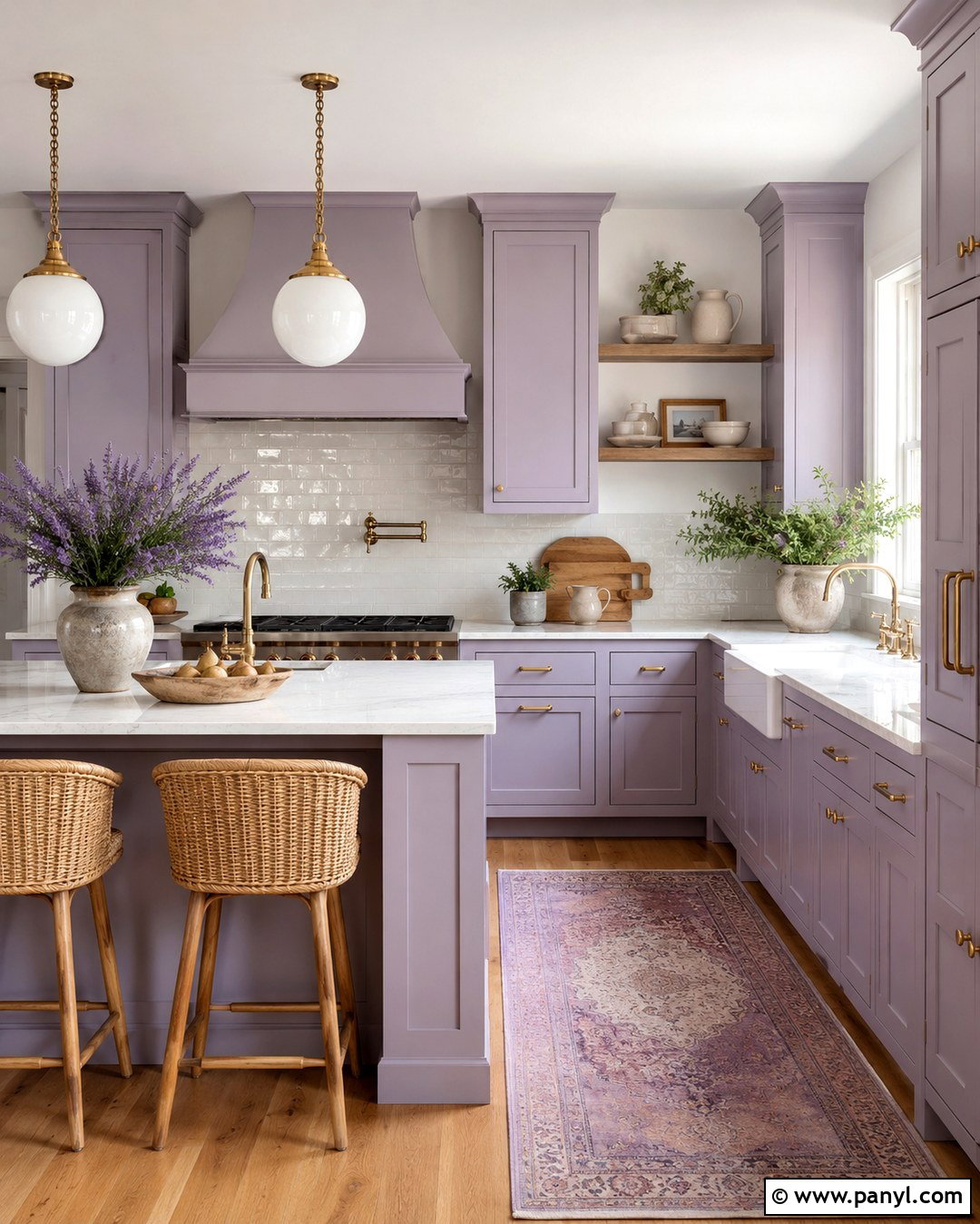 Calluna Lavender Kitchen - 20 Farrow And Ball Lavender Ideas