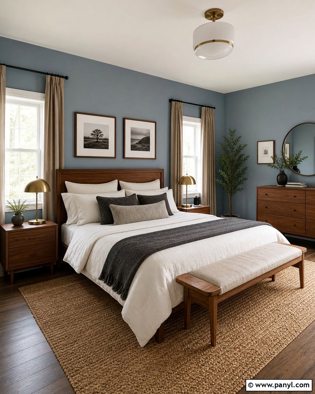 Calming Wall Colors With Wood Furniture - 20 How To Choose Calming Wall Colors