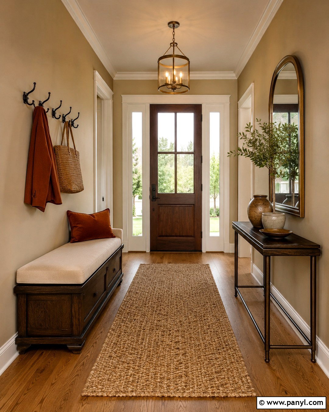 Camel Beige Entryway Wall Color - 20 Brown Beige Wall Color Ideas