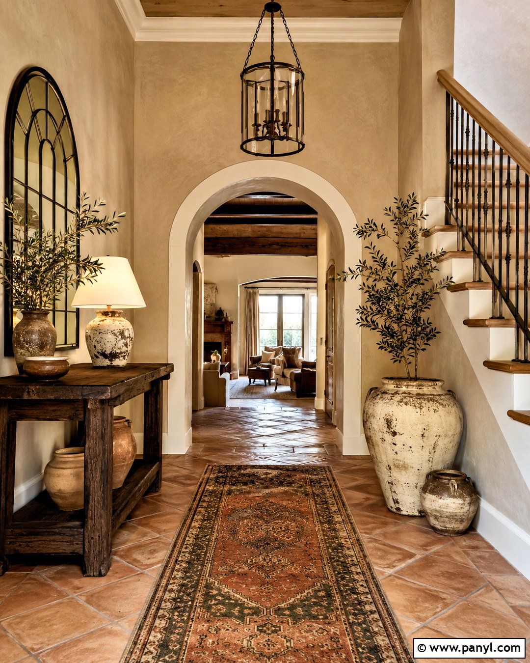 Camel Beige Tuscan Walls - 35 tuscan wall colors