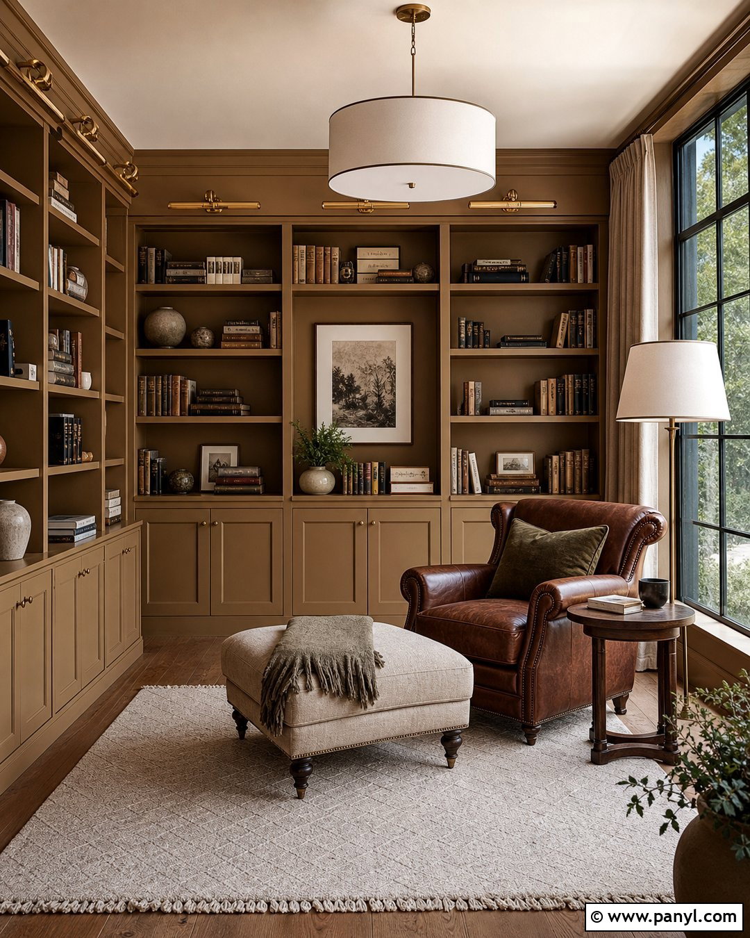 Camel Tan Walls - 20 Neutral Earthy Wall Color Ideas