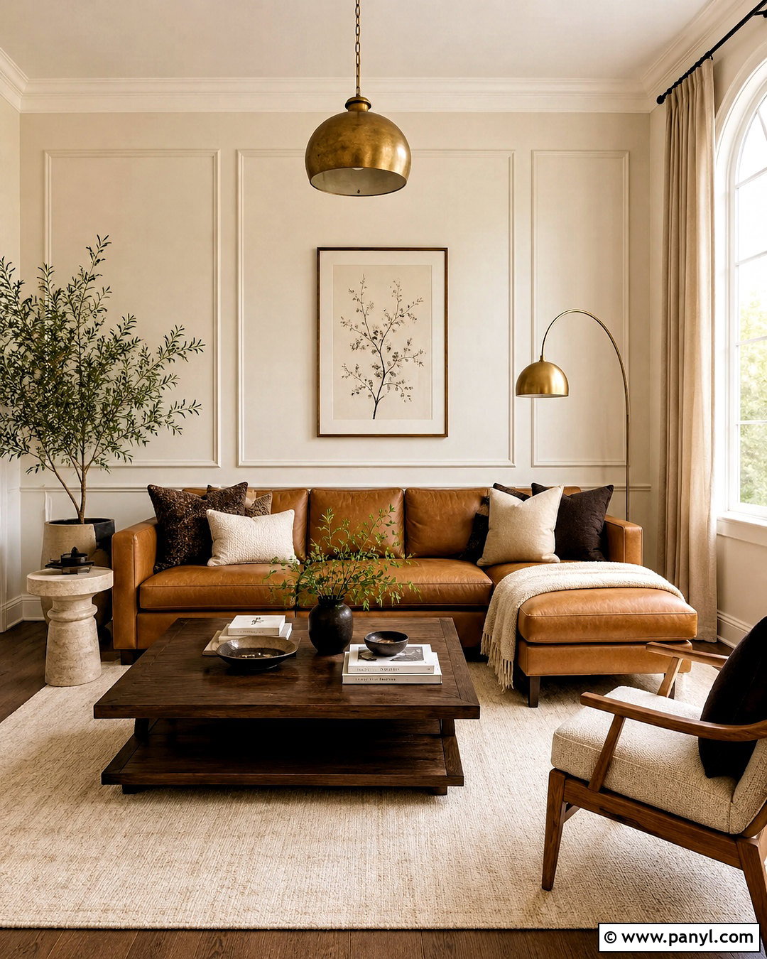 Camel Tan With Magnolia Walls - 20 What Colour Goes With Magnolia Walls