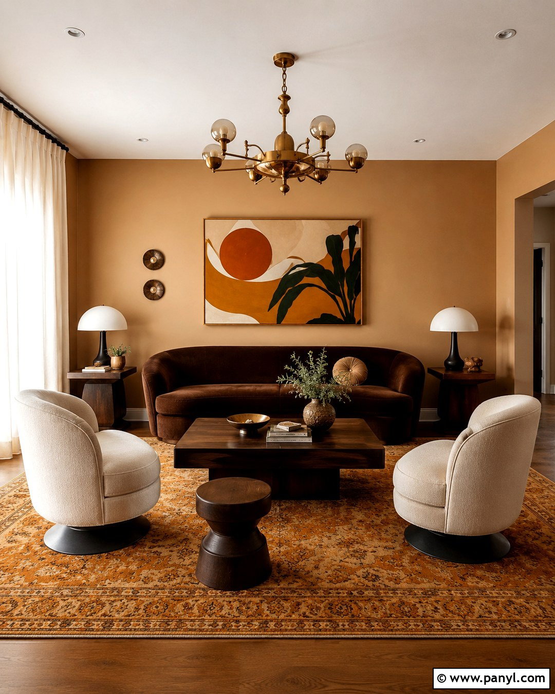 Camel Wall Color - 20 70S Wall Colors