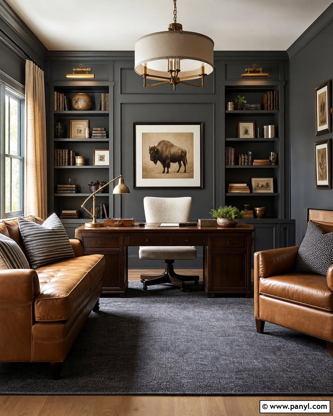 Camel With Gray Walls - 35 Accent Colors With Gray Walls