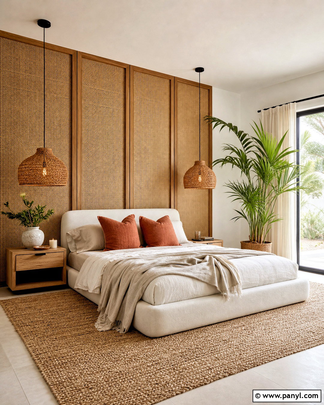 Cane Inset Wall Panels - 20 wall panel texture ideas