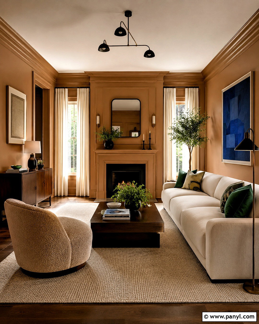 Caramel And Cream Wall Paint - 20 Wall Paint Color Schemes