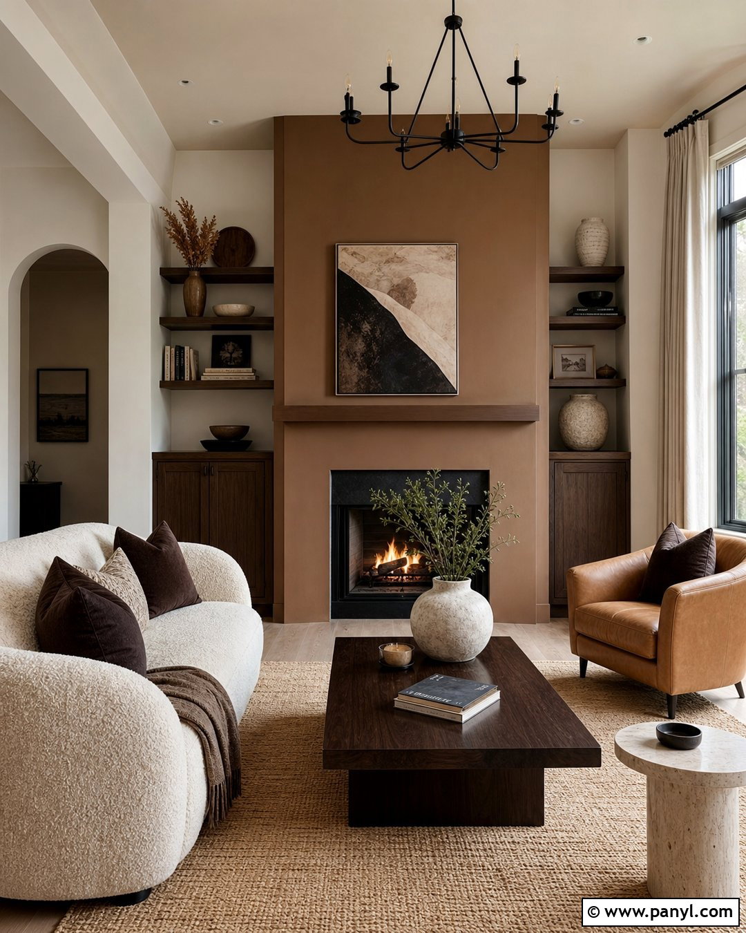 Caramel And Cream Walls - 25 Wall Paint Color Combination Ideas