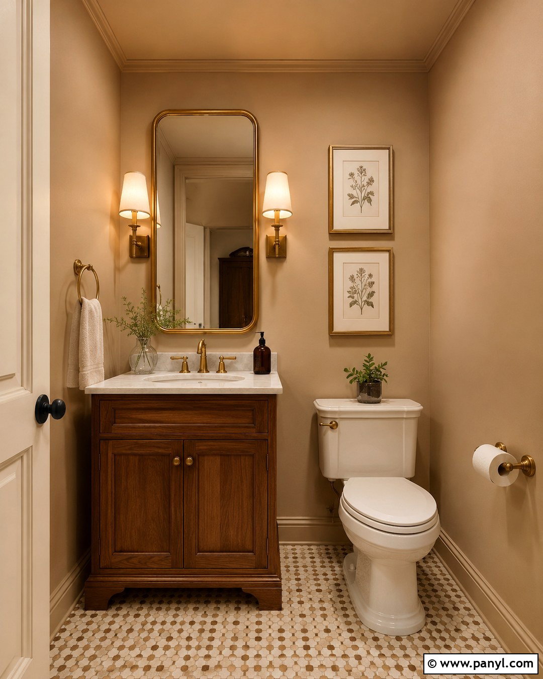 Caramel Beige Bathroom - 20 Beige Bathroom Colors