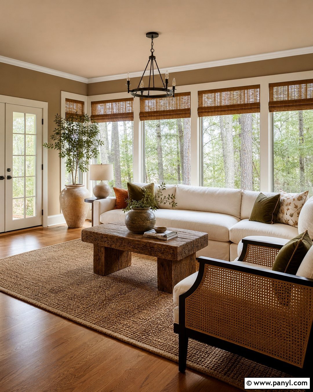 Caramel Beige Sunroom Walls - 30 sunroom wall colors