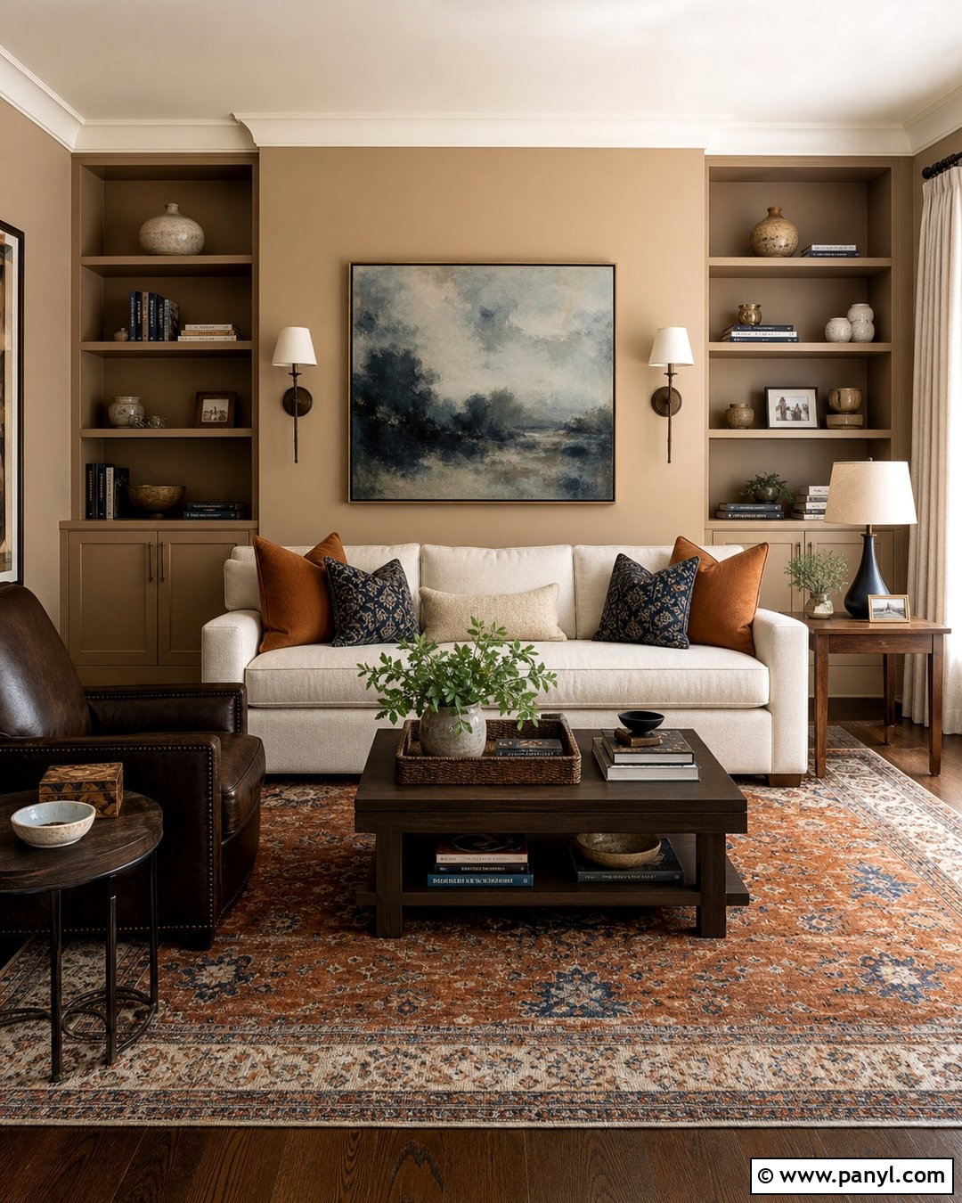 Caramel Beige Walls - 30 Shades Of Beige Wall Colors