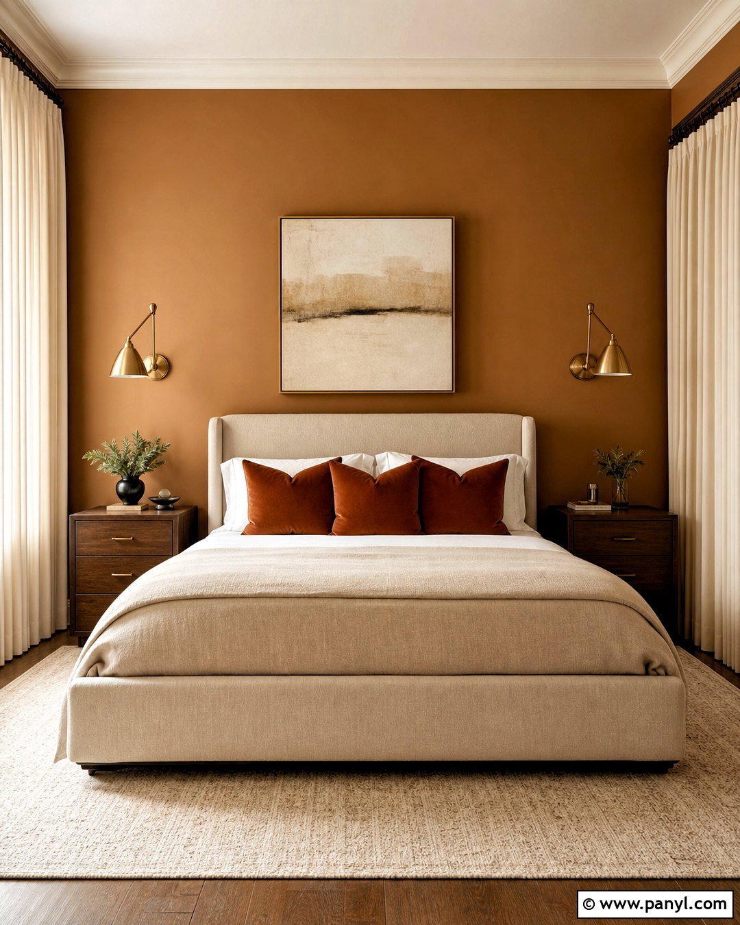 Caramel Brown Bedroom Paint - 20 warm paint colors for bedroom ideas