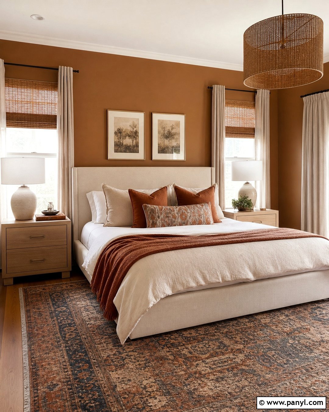 Caramel Brown Bedroom Walls - 25 Warm Brown Wall Color Ideas