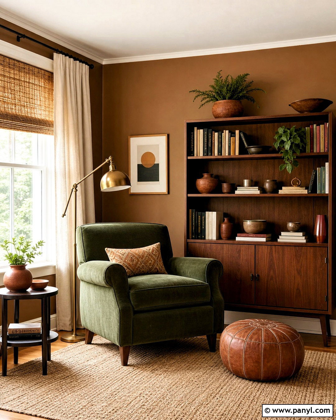 Caramel Brown Paint Color - 20 earthy paint colors