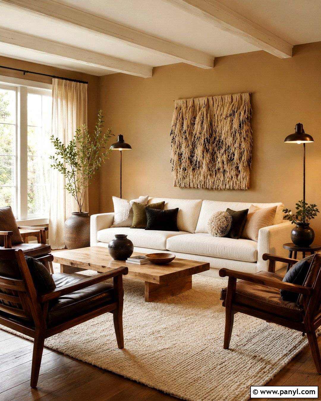 Caramel Tan Hygge Wall Color - 20 Hygge Wall Colors