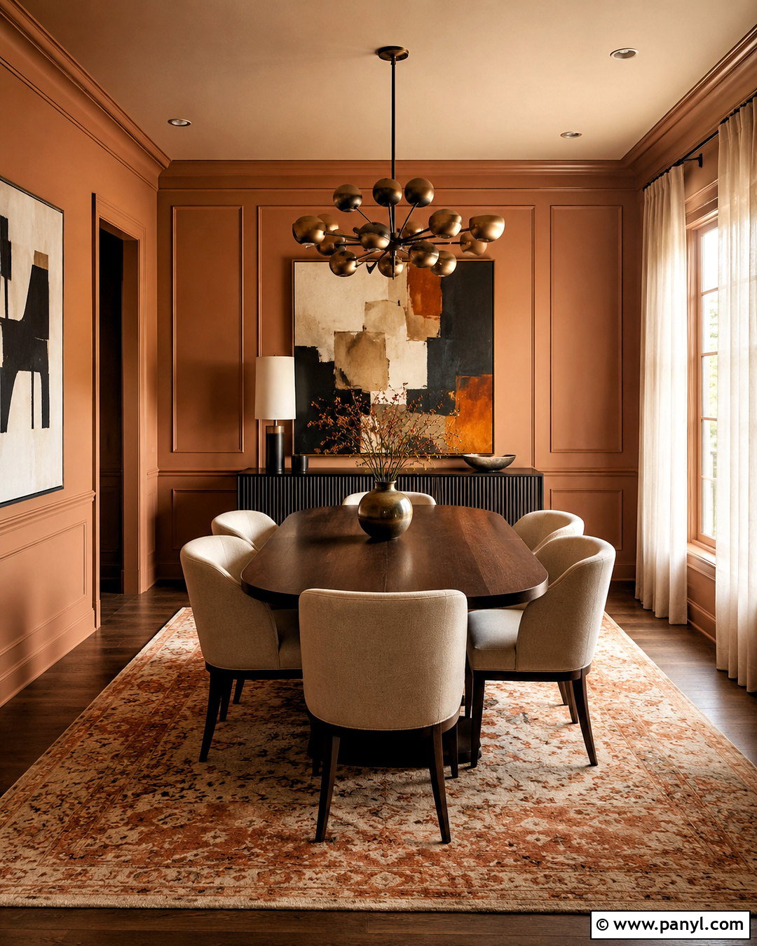 Caramel Wall Color - 35 warm wall colors