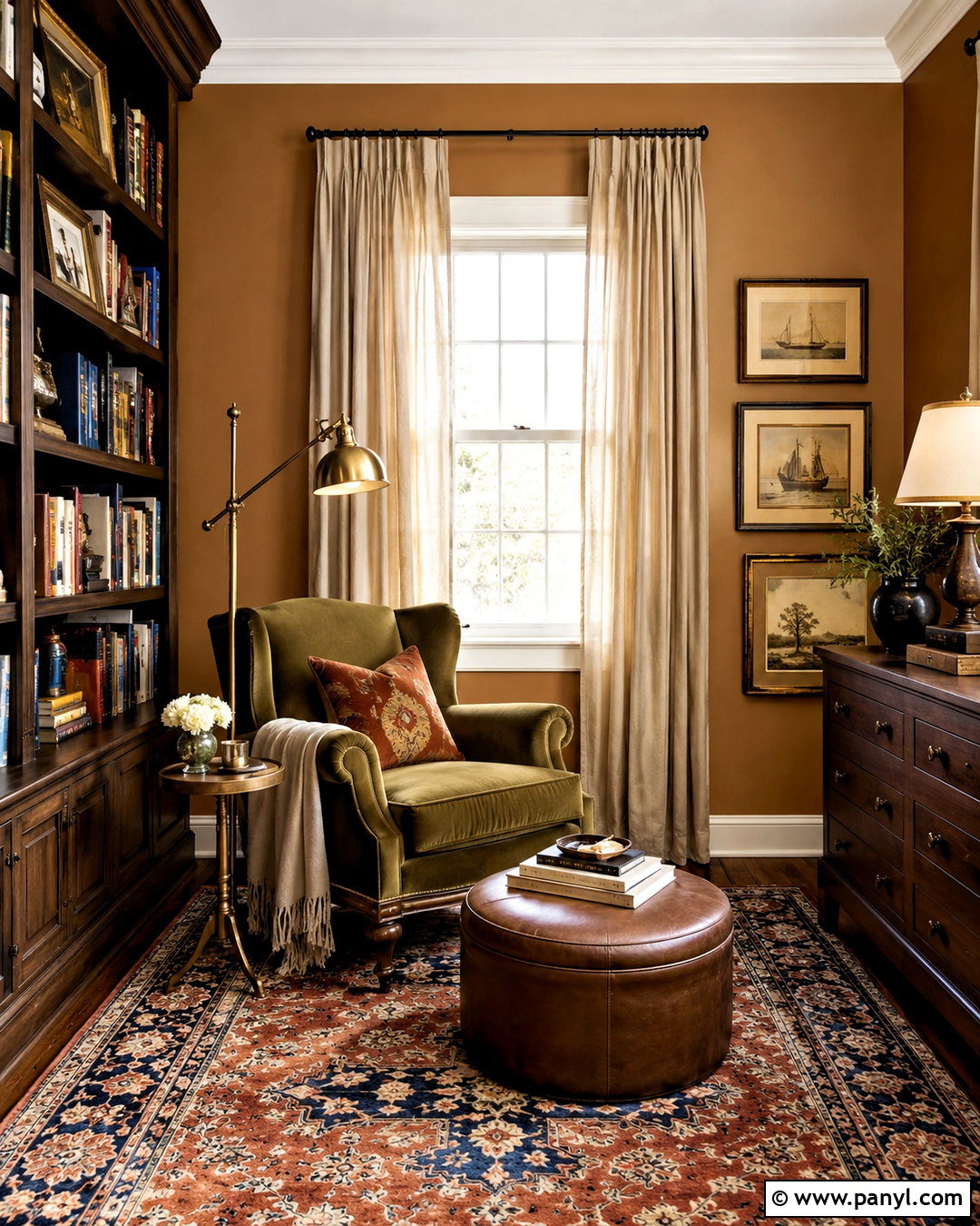 Caramel Wall Color - 40 Aesthetic Wall Colour Ideas