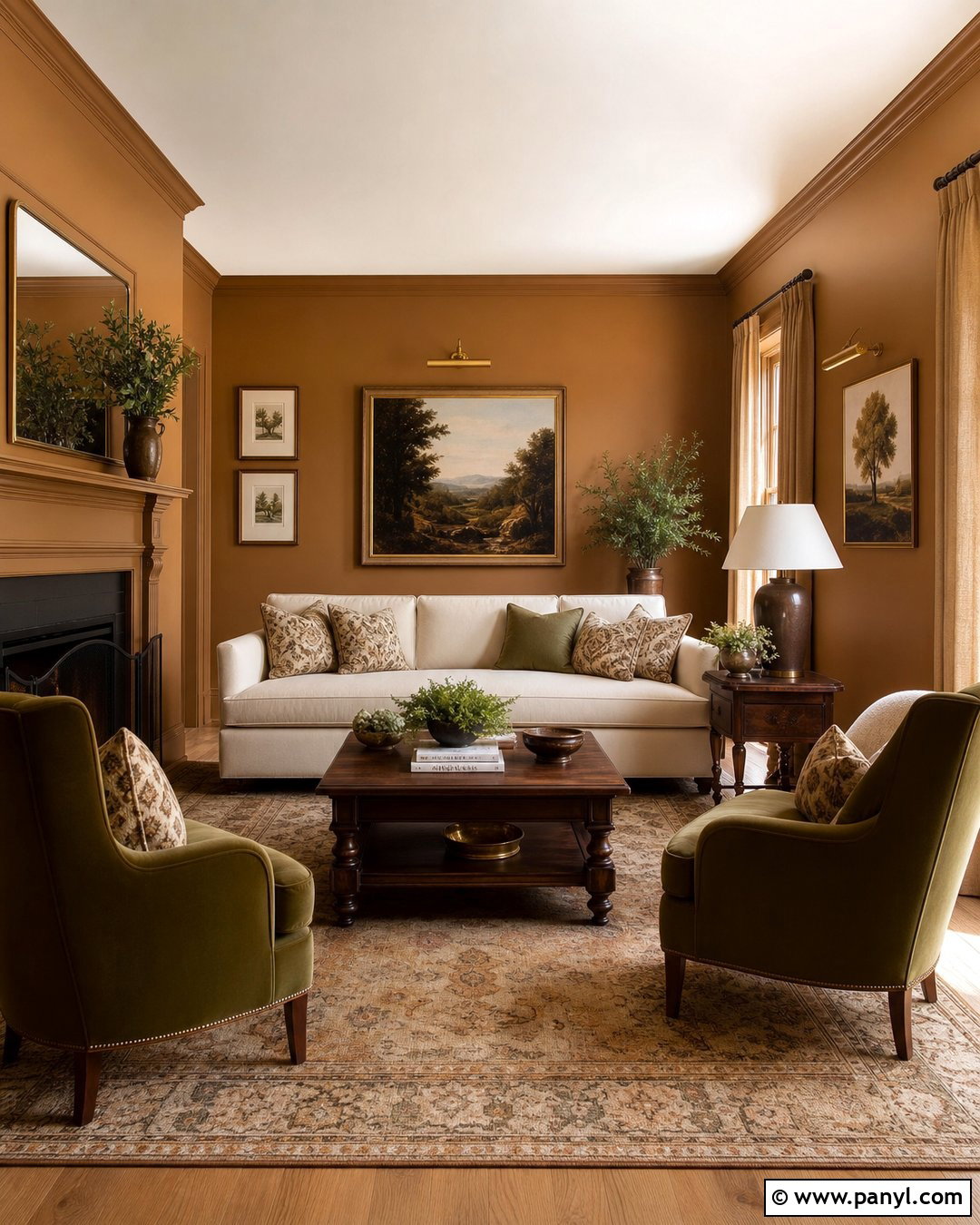 Caramel Wall Color - 35 Cozy Wall Colors