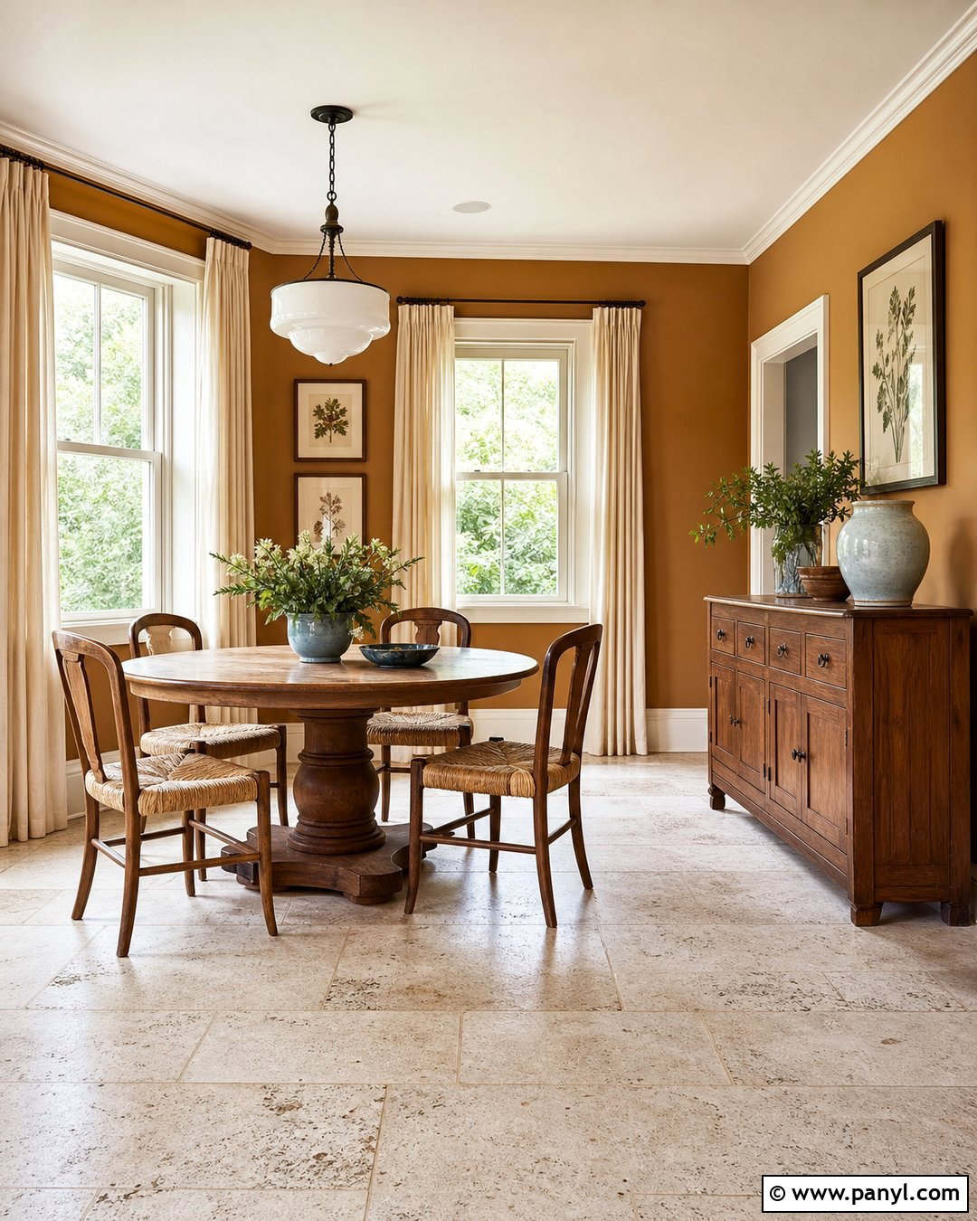 Caramel Walls - 35 House Wall Colors