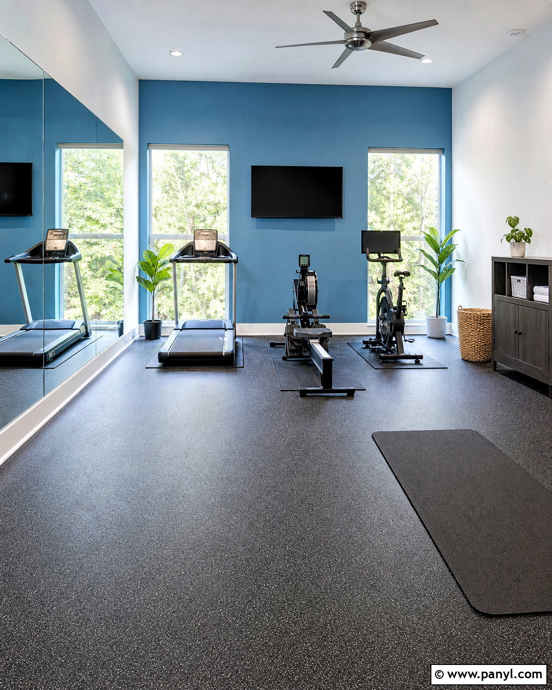 Cardio Gym Interior - 20 gym interior design ideas