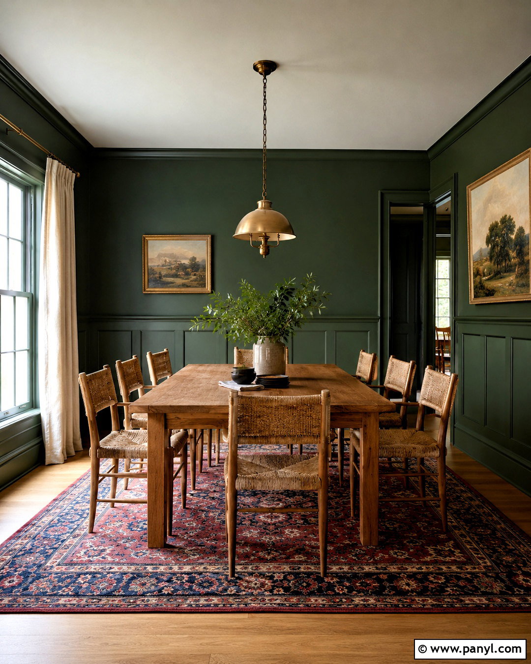 Cascades Dark Green Paint - 20 dark green paint colors