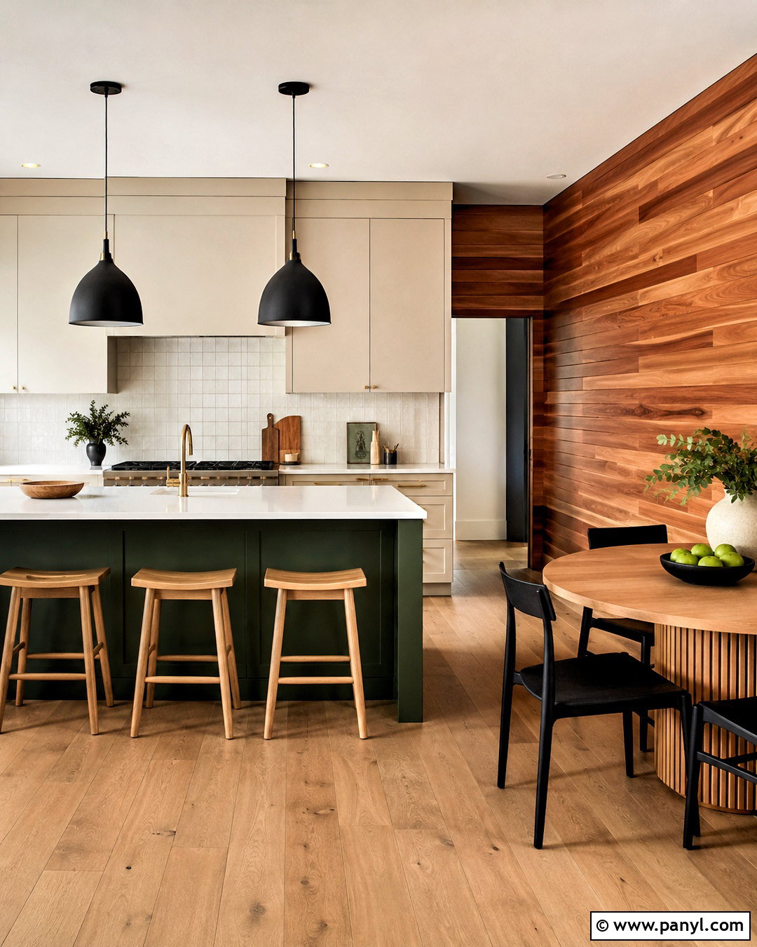 Cedar Kitchen Wall - 20 cedar walls interior ideas