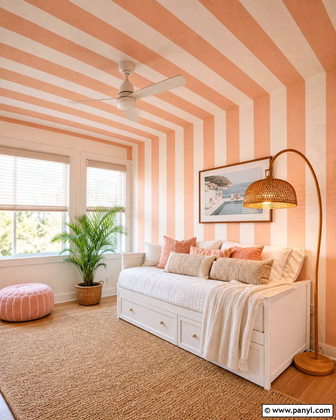 Ceiling And Wall Stripes - 20 how to paint stripes on a wall ideas