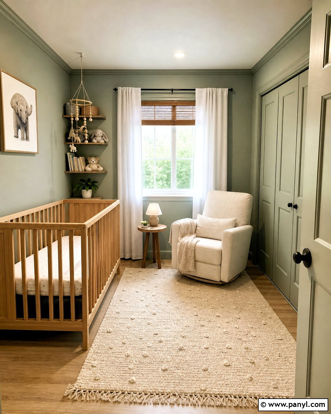 Ceiling-Matched Small Room Paint - 20 small room paint ideas