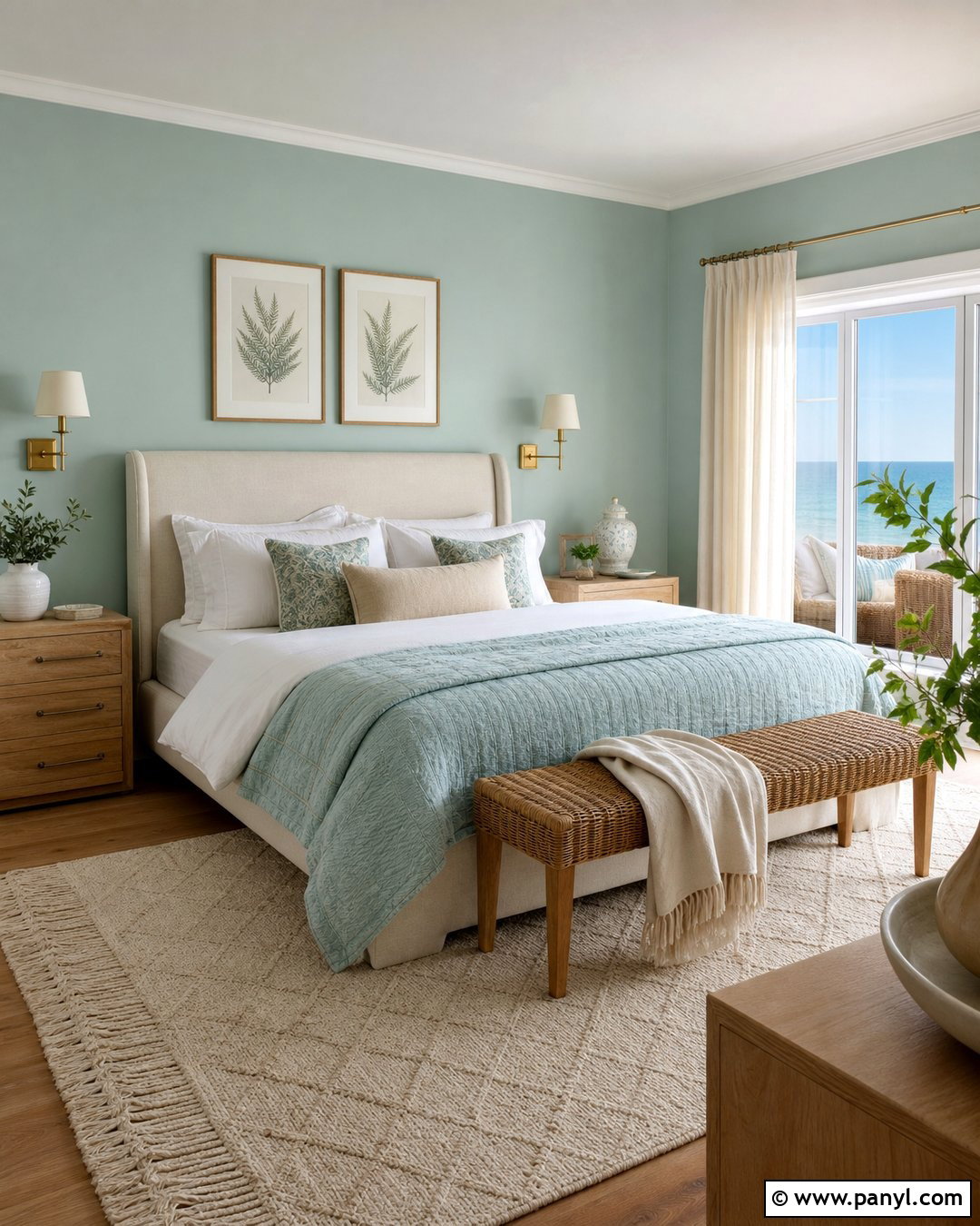 Celadon Beach House Walls - 30 Beach House Colors Interior Walls