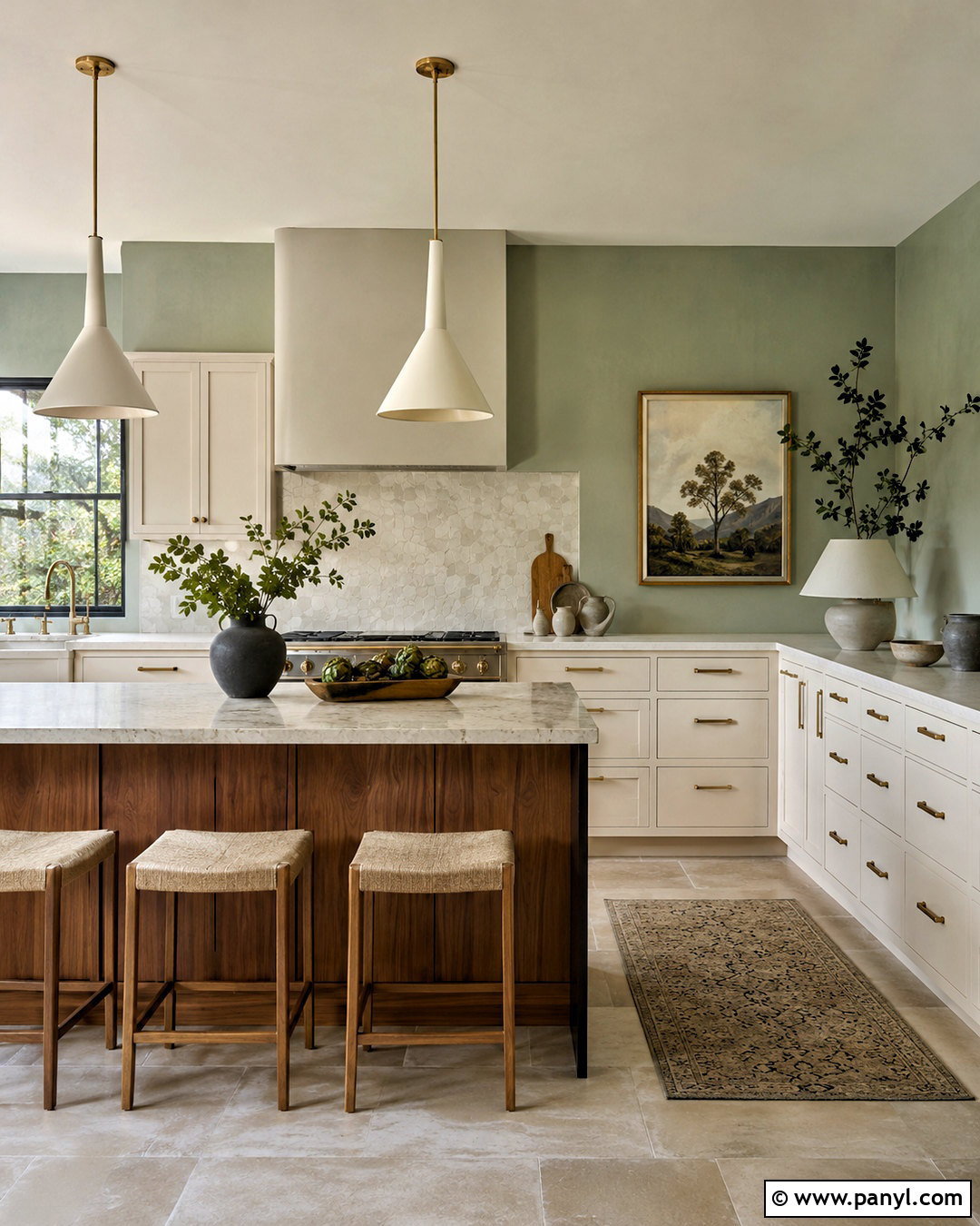 Celadon Green Kitchen Walls - 40 kitchen colors for walls