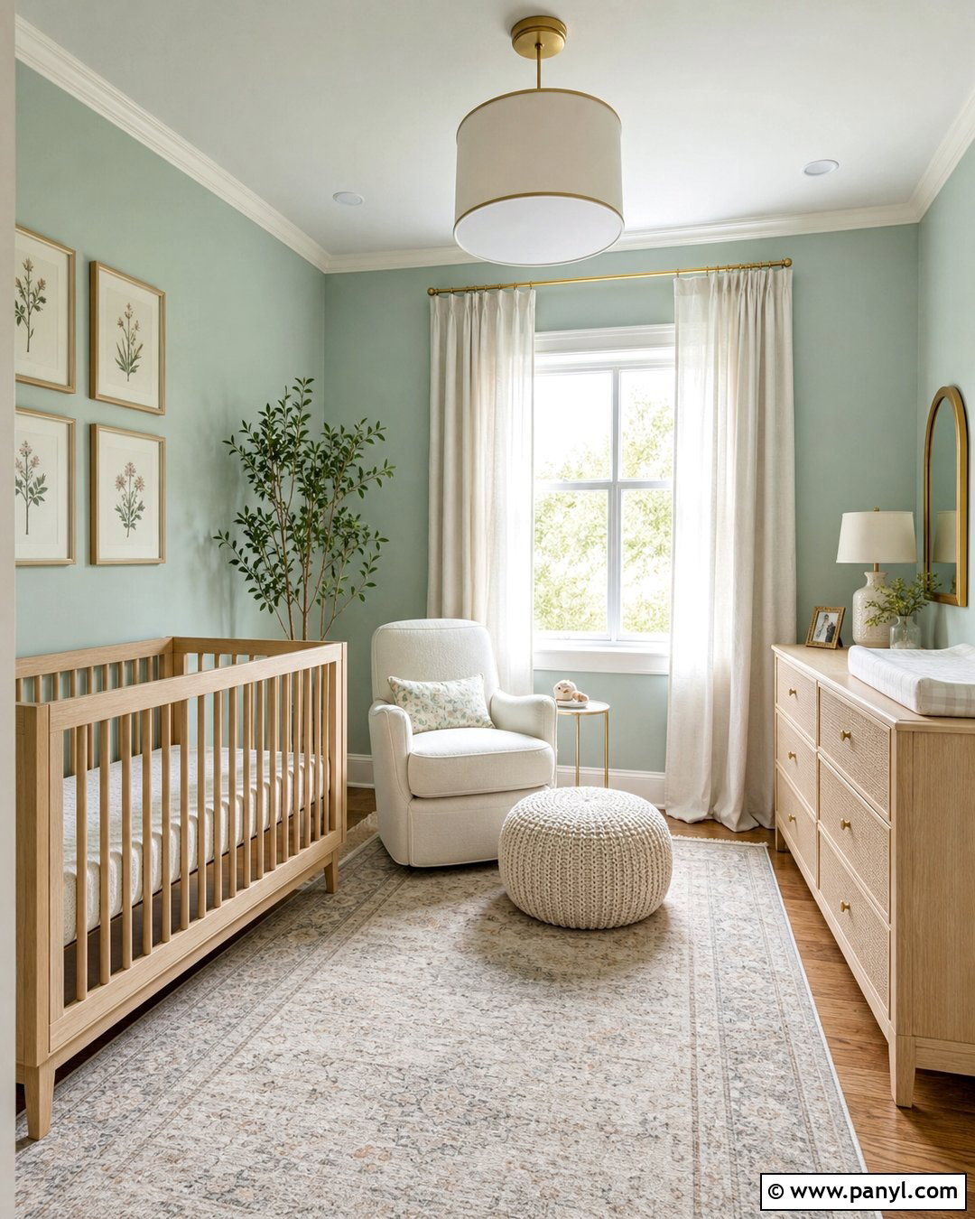 20 Green Nursery Wall Color Ideas: Calming Ideas for Baby