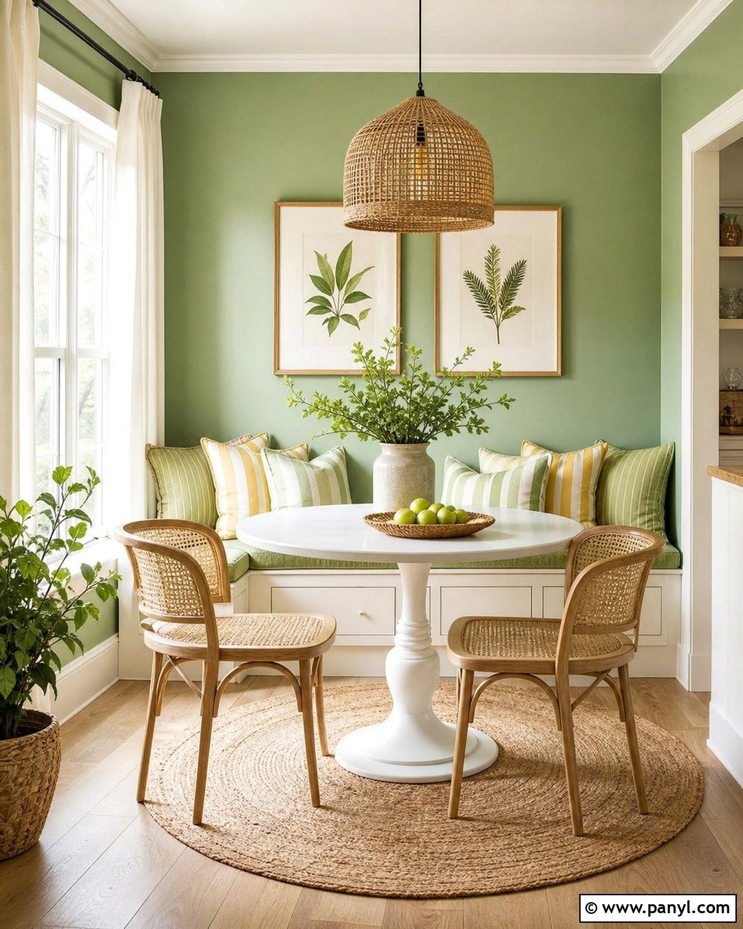 Celery Green Walls - 35 light wall colors