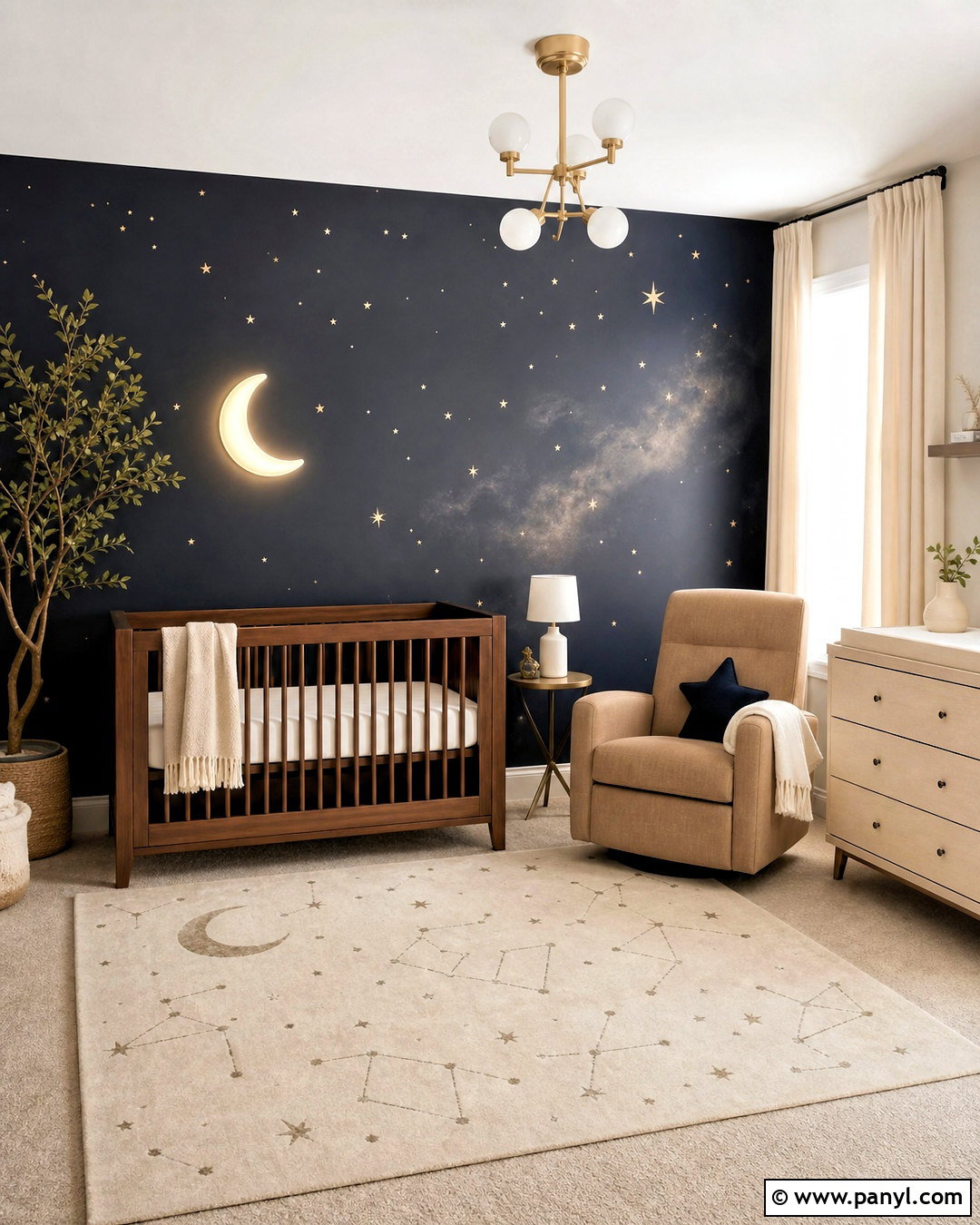 Celestial Nursery - 20 unisex nursery ideas