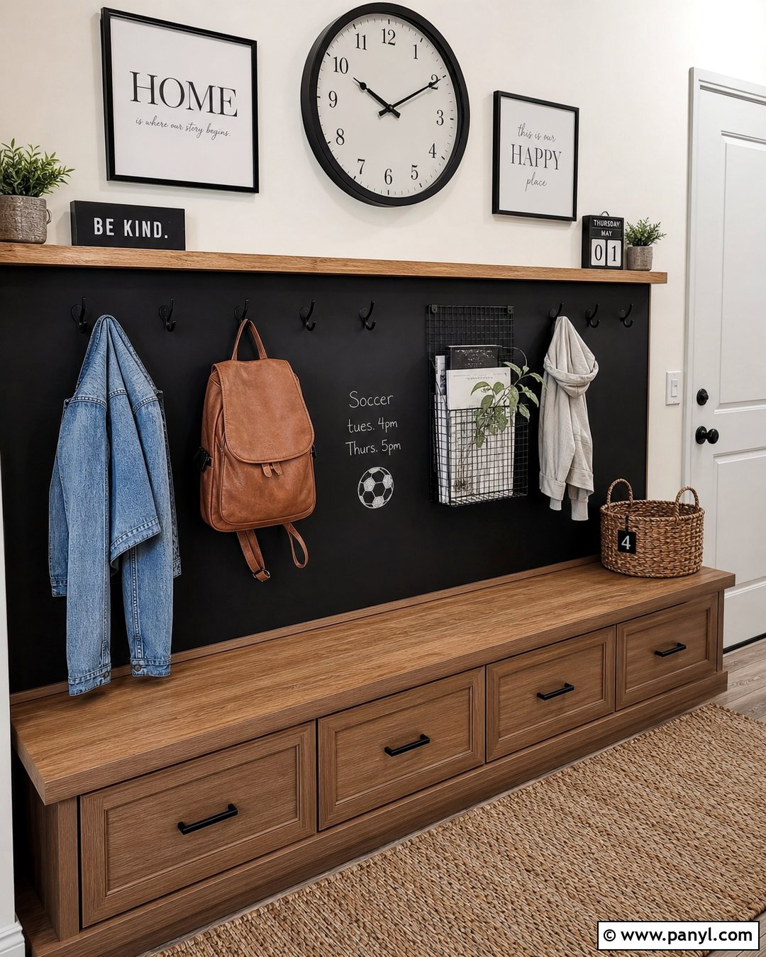 Chalkboard Lower Half Wall - 20 Lower Half Wall Painted Ideas