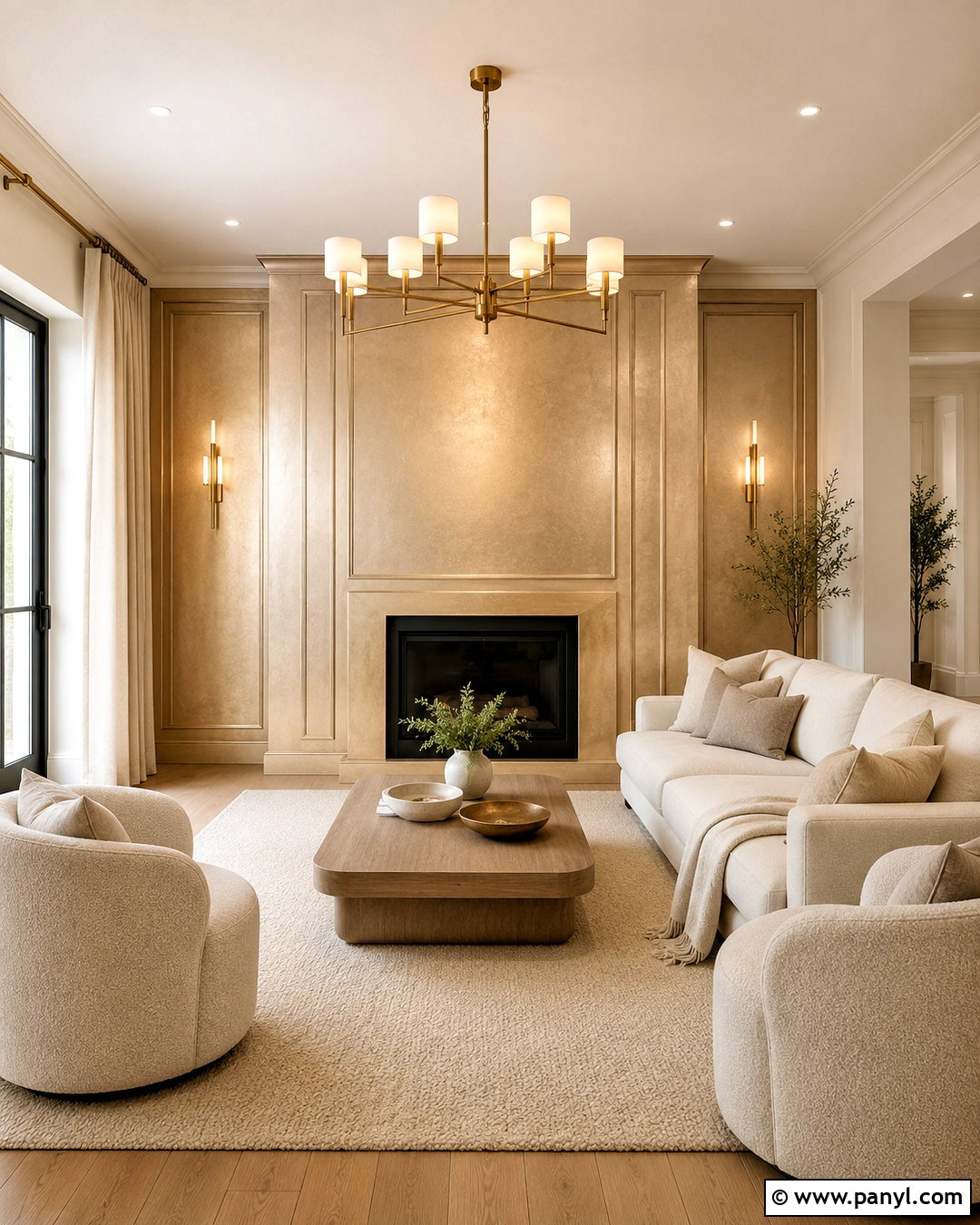 20 Metallic Paint Colors for Bold, Modern Rooms That Shine