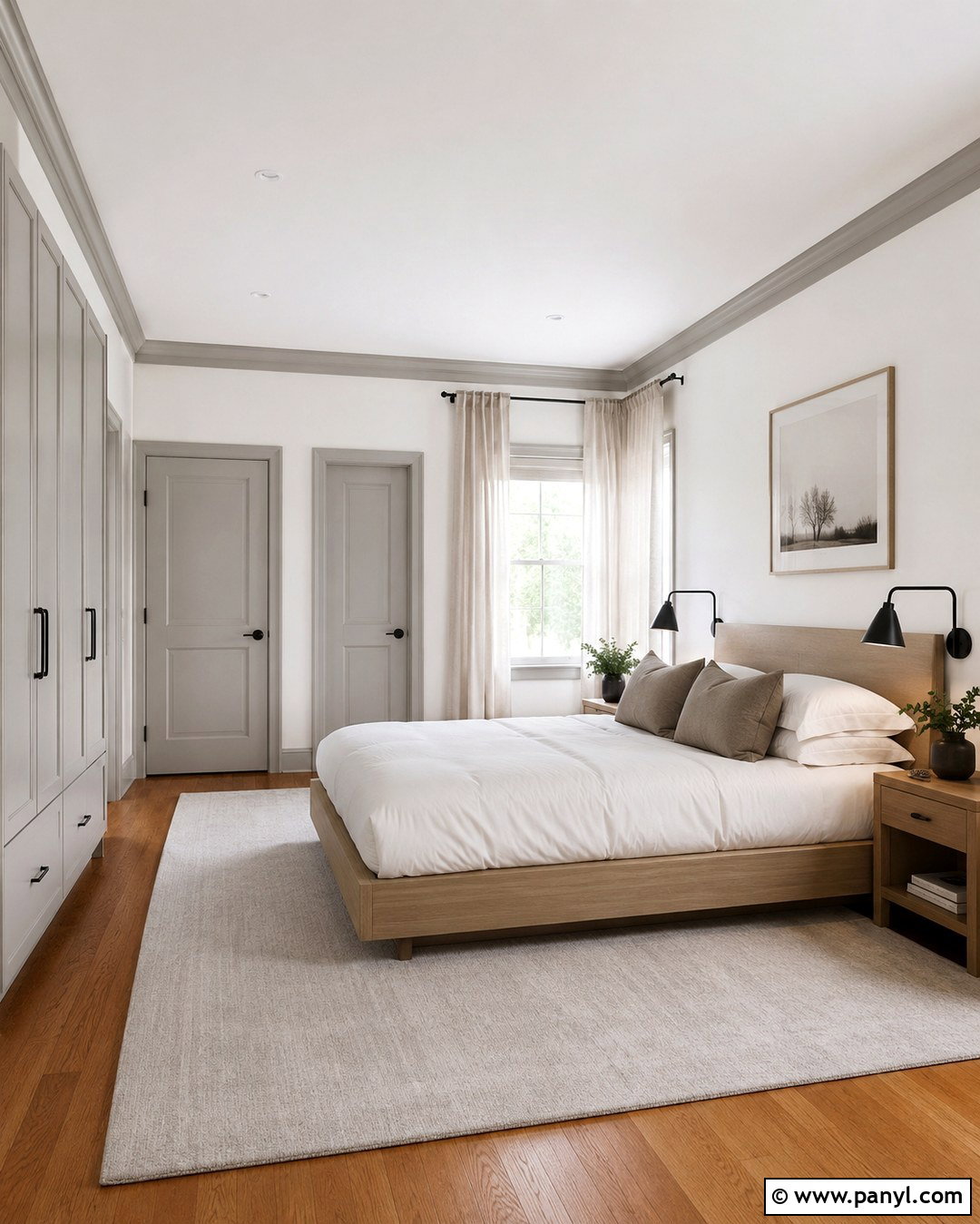 Chantilly Lace Walls With Classic Gray Trim - 20 Chantilly Lace Walls What Color Trim Ideas
