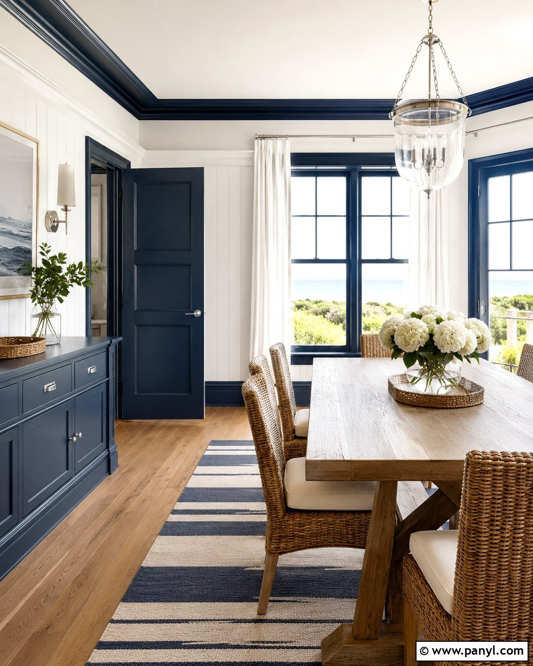Chantilly Lace Walls With Hale Navy Trim - 20 Chantilly Lace Walls What Color Trim Ideas