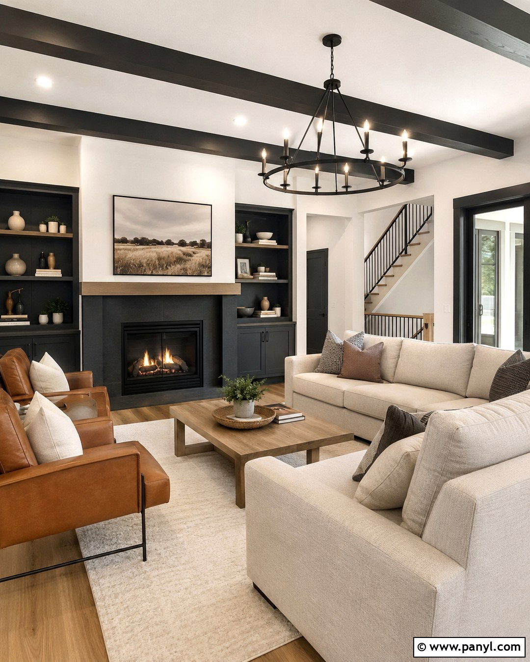 Chantilly Lace Walls With Kendall Charcoal Trim - 20 Trim Color For Chantilly Lace Walls