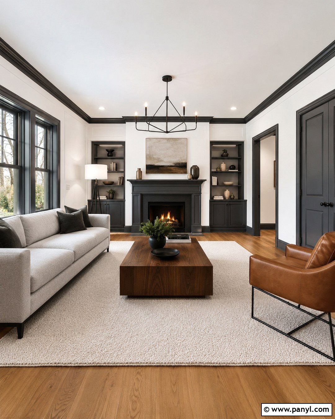 Chantilly Lace Walls With Kendall Charcoal Trim - 20 Chantilly Lace Walls What Color Trim Ideas