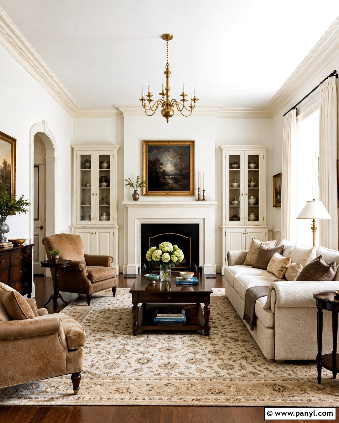 20 Trim Color for Chantilly Lace Walls for Bright, Airy Rooms