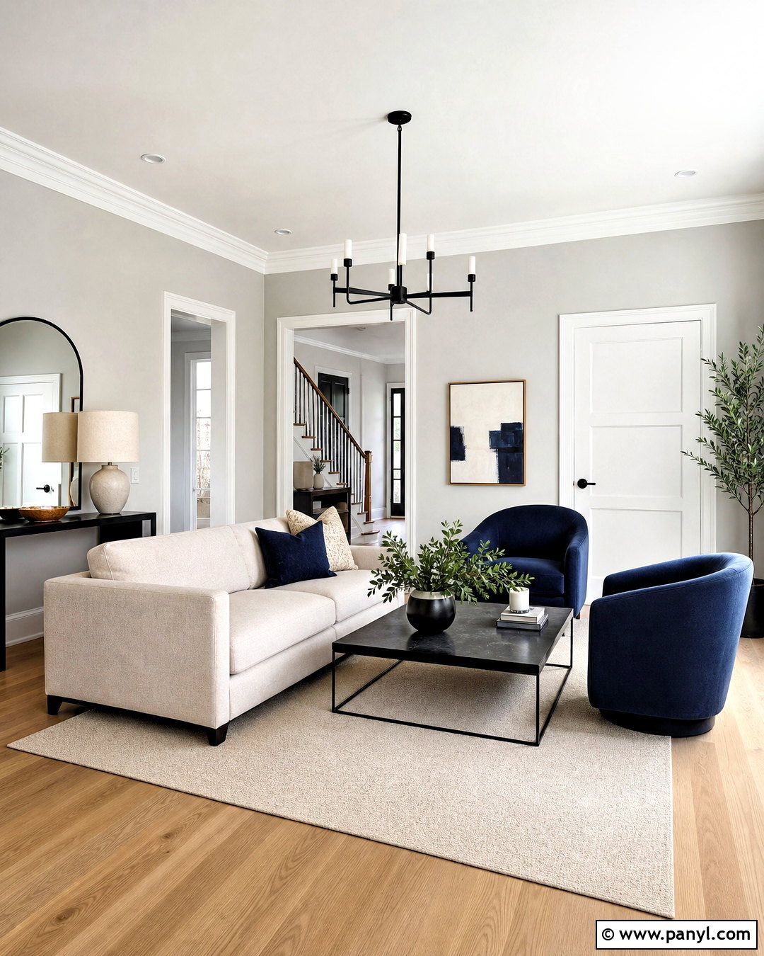 Chantilly Lace White Trim - 20 white trim paint color ideas