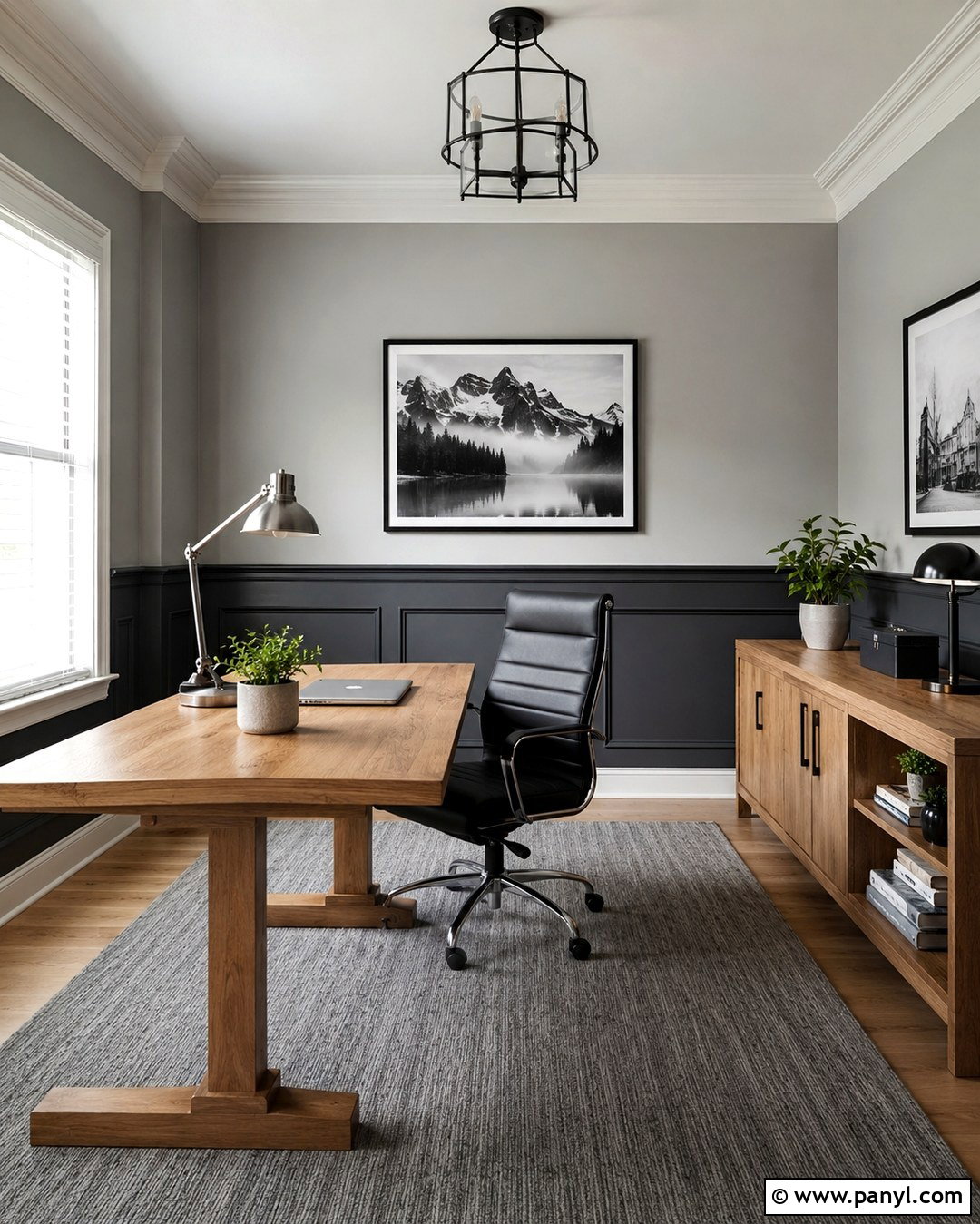 Charcoal And Pale Gray Chair Rail Colors - 20 Chair Rail Colors Two Tones