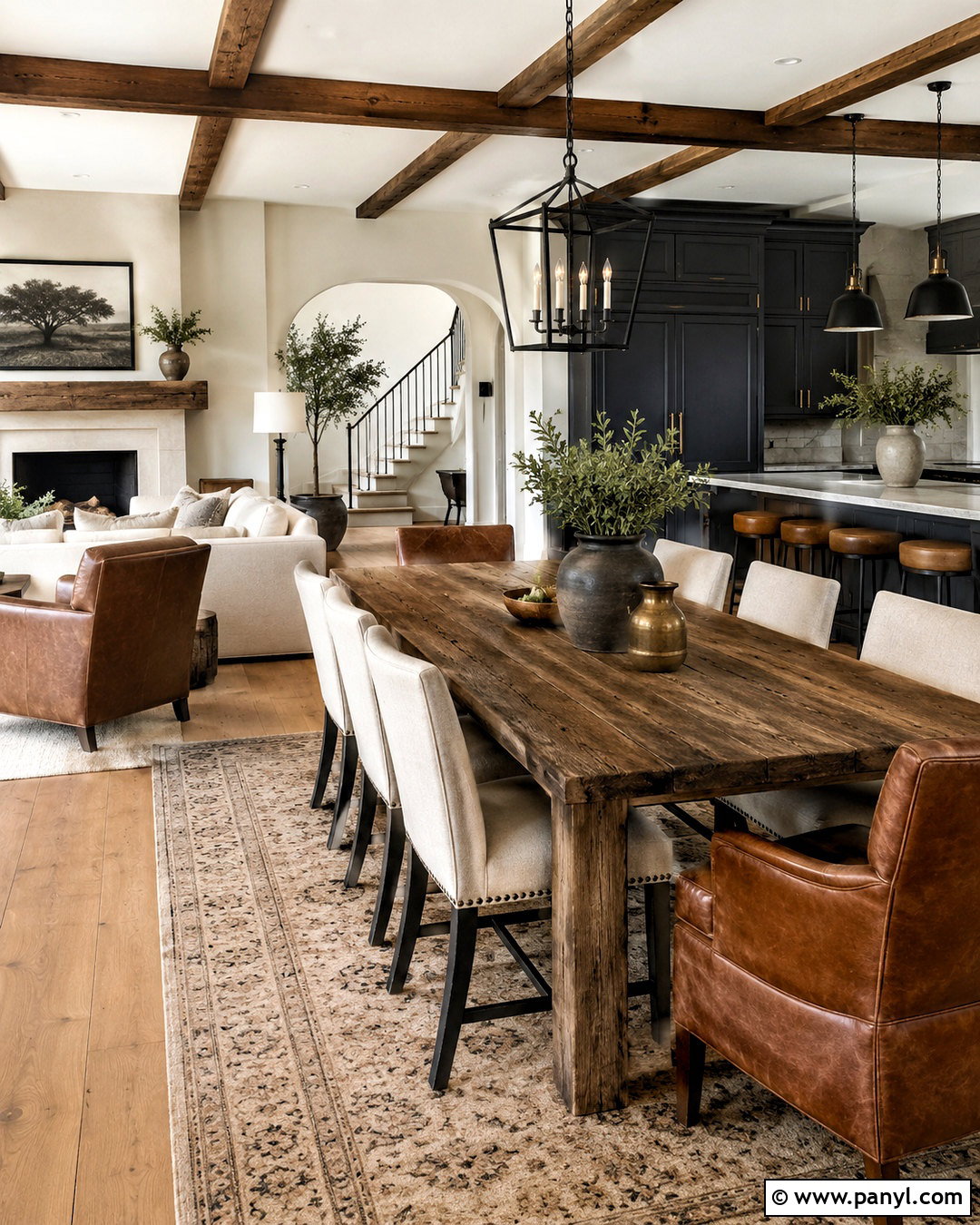 Charcoal And Rustic Brown Modern Farmhouse Color Scheme - 20 modern farmhouse color scheme ideas