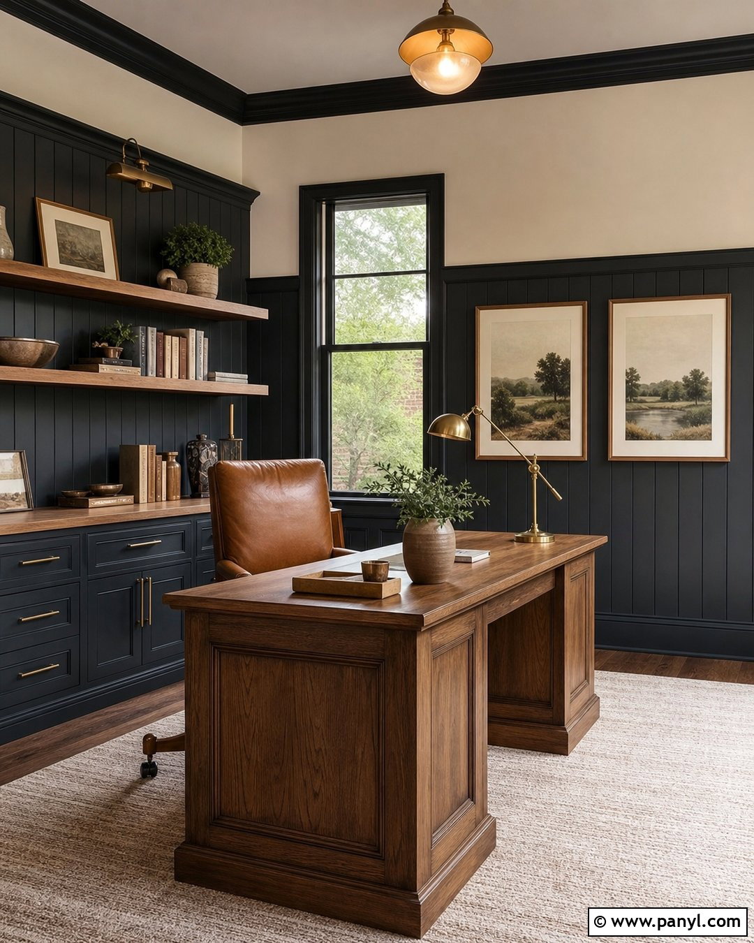 Charcoal Beadboard - 20 Beadboard Wall Paint Colors