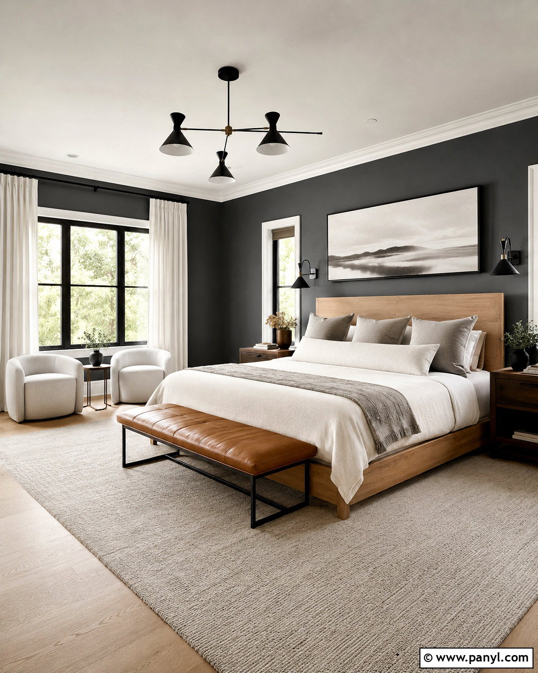 Charcoal Bedroom Walls - 35 Wall Color Ideas Bedroom Paint Ideas