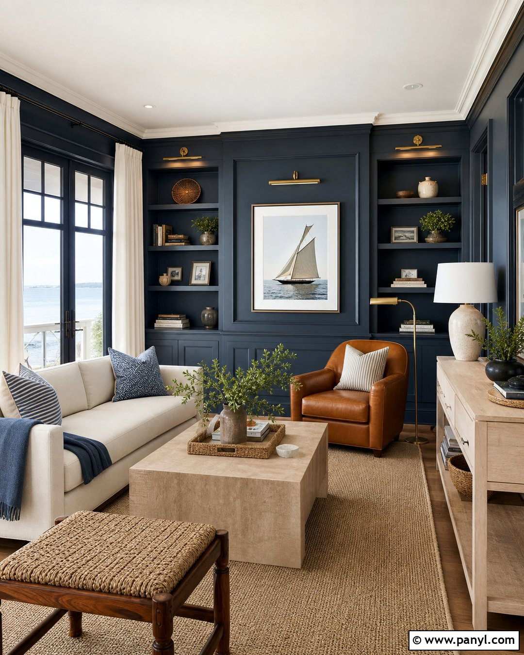 Charcoal Blue Beach House Walls - 30 Beach House Colors Interior Walls