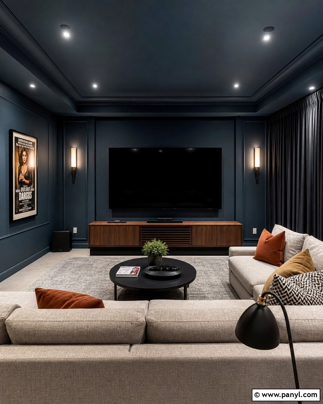 Charcoal Blue Wall Color - 25 Trending Wall Colors 2027