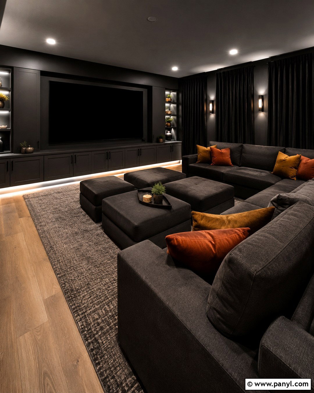 Charcoal Bonus Room Walls - 20 Bonus Room Wall Color Ideas